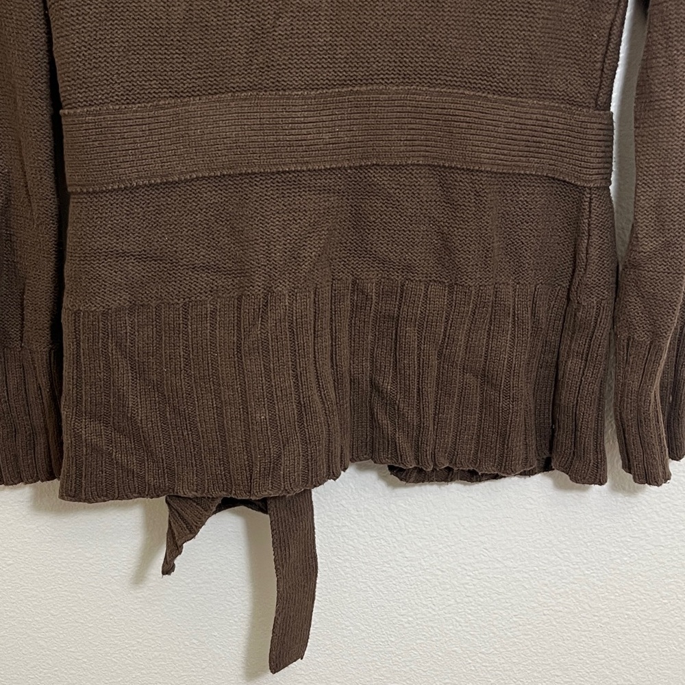 Caribbean Joe Brown Knit Cardigan - Picture 6 of 7